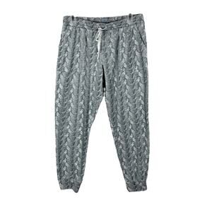 Jane And Bleecker Super Soft Lounge Pants Joggers Women's Small Abstract Pattern